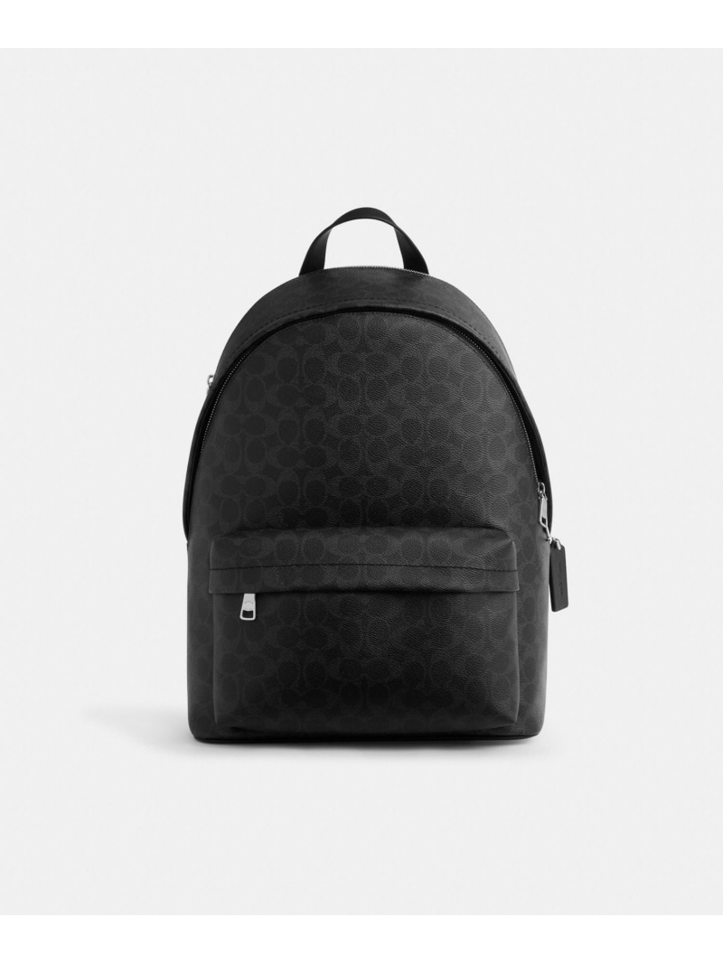 【SALE／40%OFF】COACH OUTLET 【公式】テイラー バックパック・シグネチャー キャンバス コーチ アウトレット バッグ リュック・バックパック ブラック【RBA_E】【送料無料】