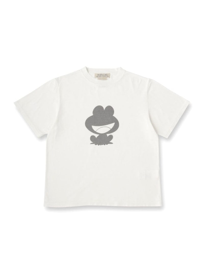 DRESSTERIOR REMI RELIEF(レミレリーフ)FROG TEE SH｜プルオーバー お召しものテリア トップス カットソー・プルオーバー 白いこと【貨物輸送無料】
