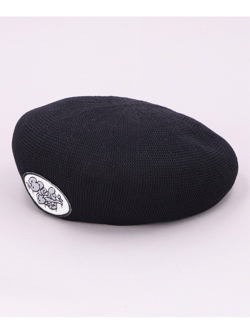 CA4LA TILTED PATCH BERET カシラ 帽子 ハンチング・ベレー帽 オレンジ ブラック パープル【送料無料】