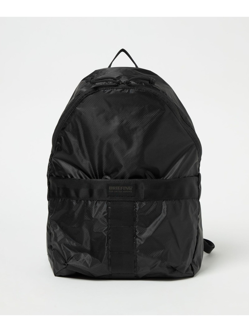 UNITED ARROWS 【別注】BRIEFINGSOLID LIGHT BACK PACK/リュック ユナイテッドアローズ バッグ リュック・バックパック ブラック【送料無料】