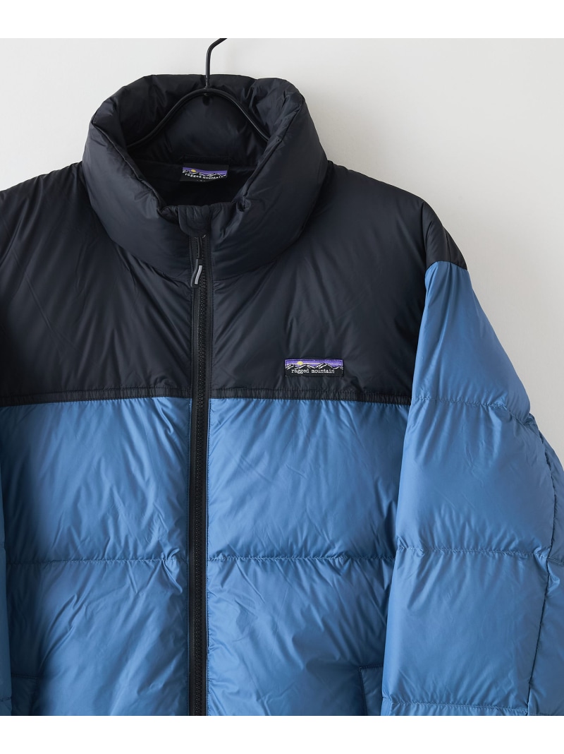ragged mountain ragged mountain/(M)スタンドカラーダウンJKT ジーンズメイト ジャケット・アウター ダウンジャケット・ダウンベスト ブラック グレー ブルー【送料無料】｜ Fashion Men