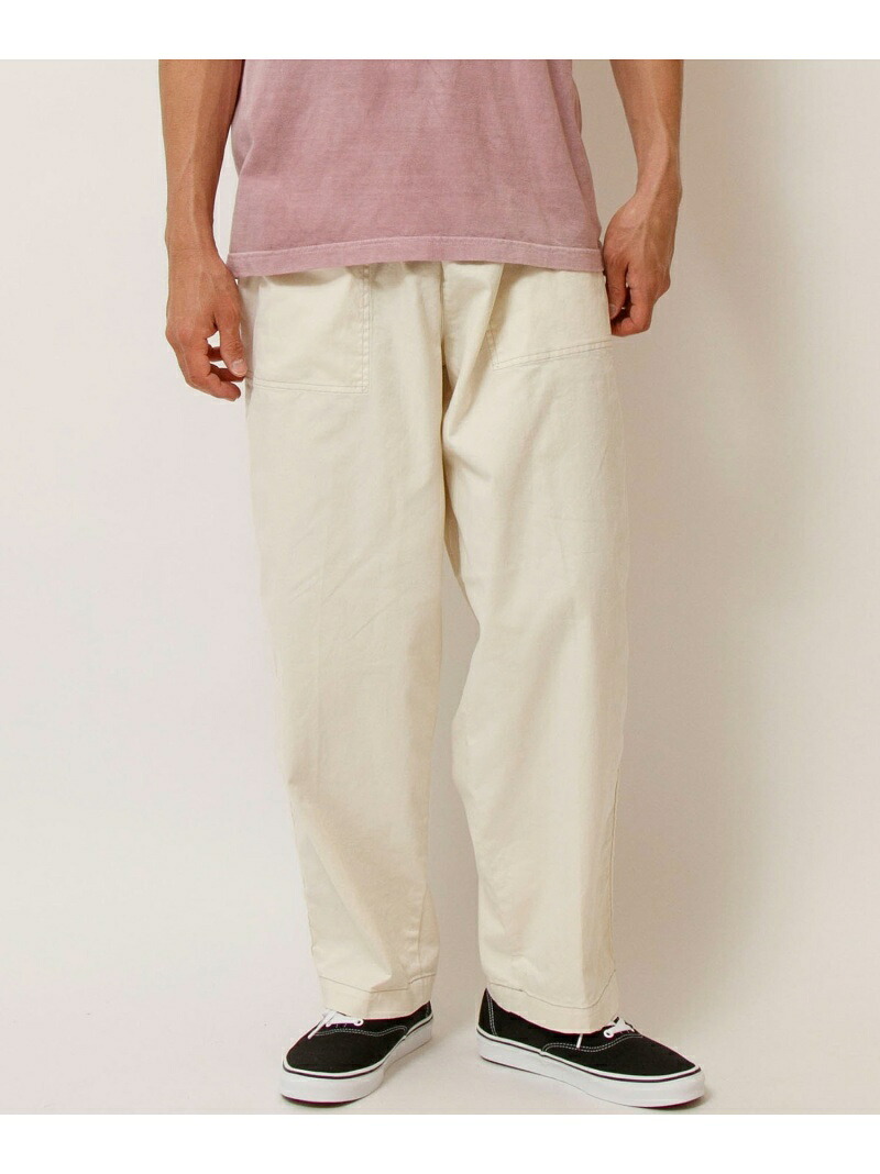 【SALE／30%OFF】Johnbull Johnbull/(M)コットンリネンワイドイージーパンツ ジョンブルプライベートラボ ズボン下 余分の物のズボン下 黒いこと オレンジ色 ベージュ 白いこと 青色【RBA_E】【貨物輸送無料】