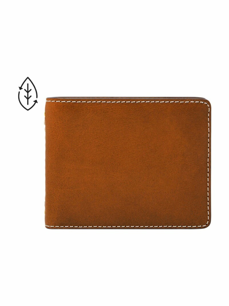 【SALE／30%OFF】FOSSIL フォッシル 二つ折り財布 メンズ レザー ブラウン ML4571222 フォッシル 財布・ポーチ・ケース 財布 ブラウン【RBA_E】【送料無料】