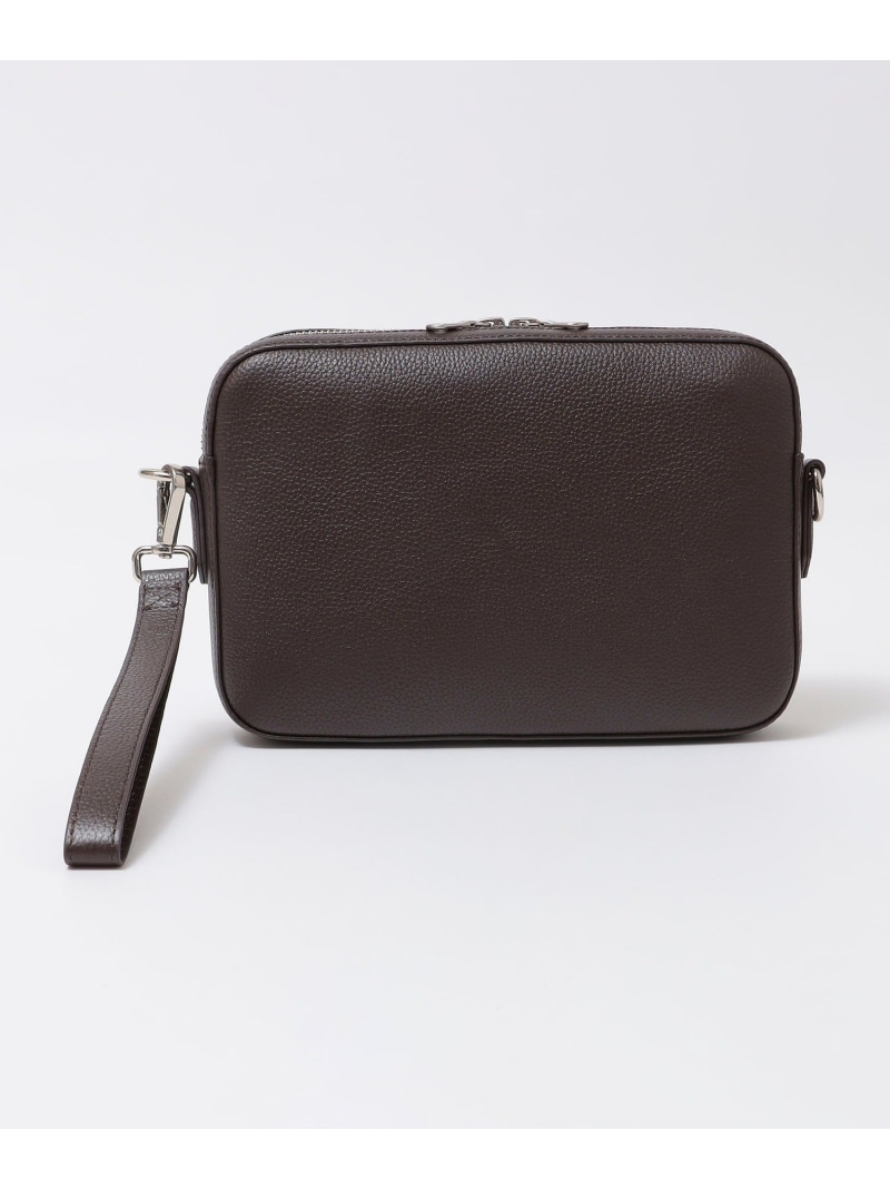 SHIPS MEN SHIPS: スマート レザー 2WAY ショルダー バッグ シップス バッグ ショルダーバッグ ネイビー ブラック グレー ブラウン【送料無料】