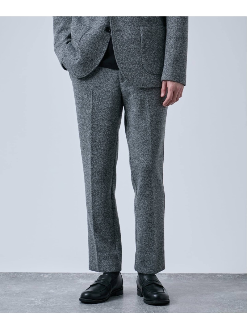 【SALE／40%OFF】B.C STOCK ジャージーフリース スリムスラックス ベーセーストック パンツ スラックス・ドレスパンツ ブラウン ネイビー グレー【RBA_E】【送料無料】
