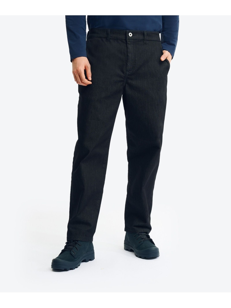 【SALE／30%OFF】AIGLE ECO LYCRA デニムパンツ エーグル パンツ ジーンズ・デニムパンツ ブラック ブルー【RBA_E】【送料無料】