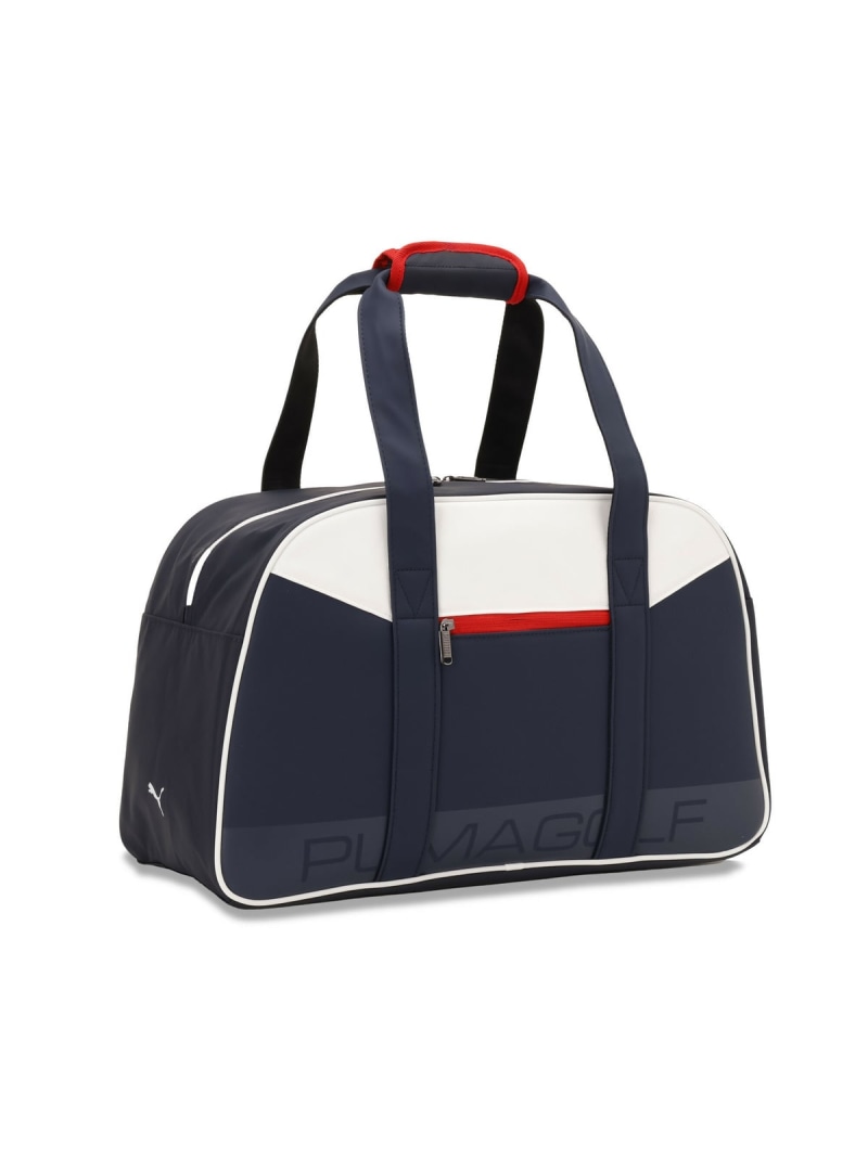 PUMA ユニセックス ゴルフ ベーシックロゴ ボストンバッグ BASIC LOGO BOSTON BAG プーマ バッグ ボストンバッグ ネイビー【送料無料】