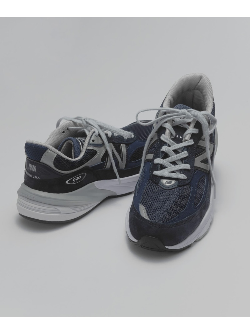 URBAN RESEARCH BUYERS SELECT NEW BALANCE M990NV6 ユーアールビーエス シューズ・靴 スニーカー ネイビー【送料無料】