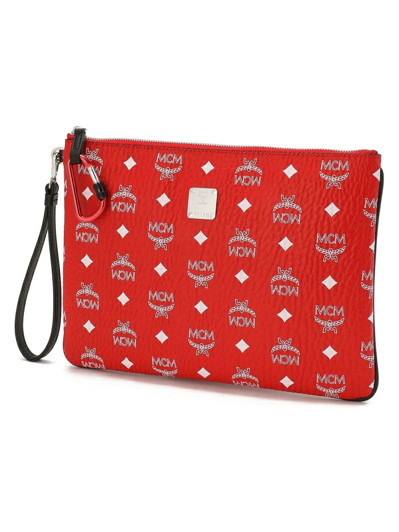 mcm red clutch