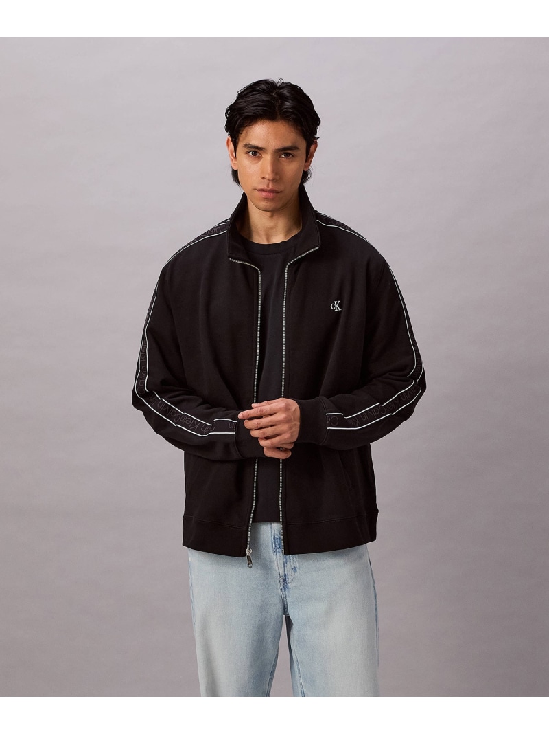 Calvin Klein Jeans （Unisex）【公式ショップ】 カルバンクライン ジャケット Calvin Klein Jeans 4RF268G カルバン・クライン トップス スウェット・トレーナー グレー カーキグリーン ブラック【送料無料】 16,060円