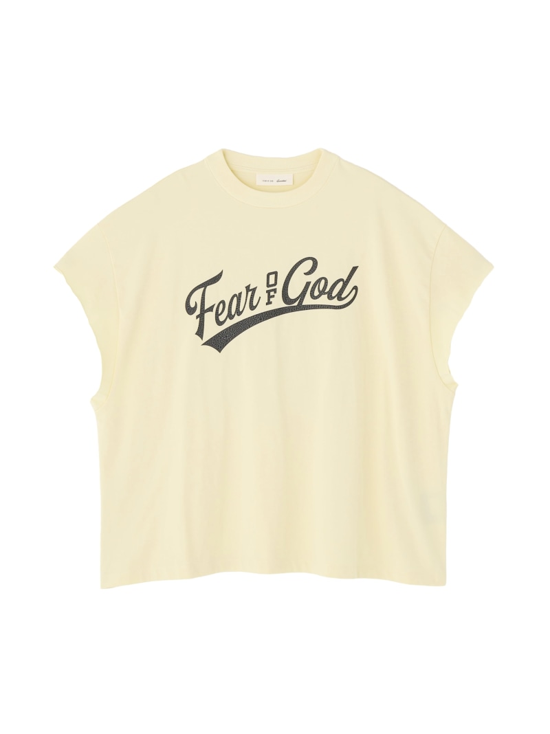 LHP Fear of God ESSENTIALS/FOG エッセンシャルズ/CUT OFF 90'S SHIRT エルエイチピー トップス カットソー・Tシャツ ブルー グレー【送料無料】｜ Fashion Men