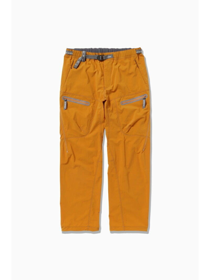 楽天市場】and wander アンドワンダー-60/40 cloth rib pants