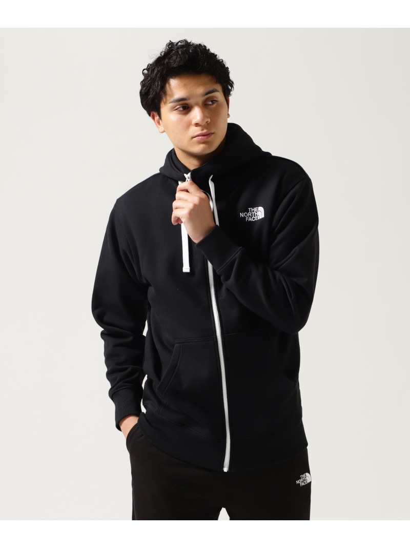 B\u00272nd THE NORTH FACE (ザ・ノース・フェイス) Rearview FullZip Hoodie ビーセカンド トップス パーカー・フーディー 薄墨色 黒いこと【貨物輸送無料】 トップス-メンズファッション-パーカー