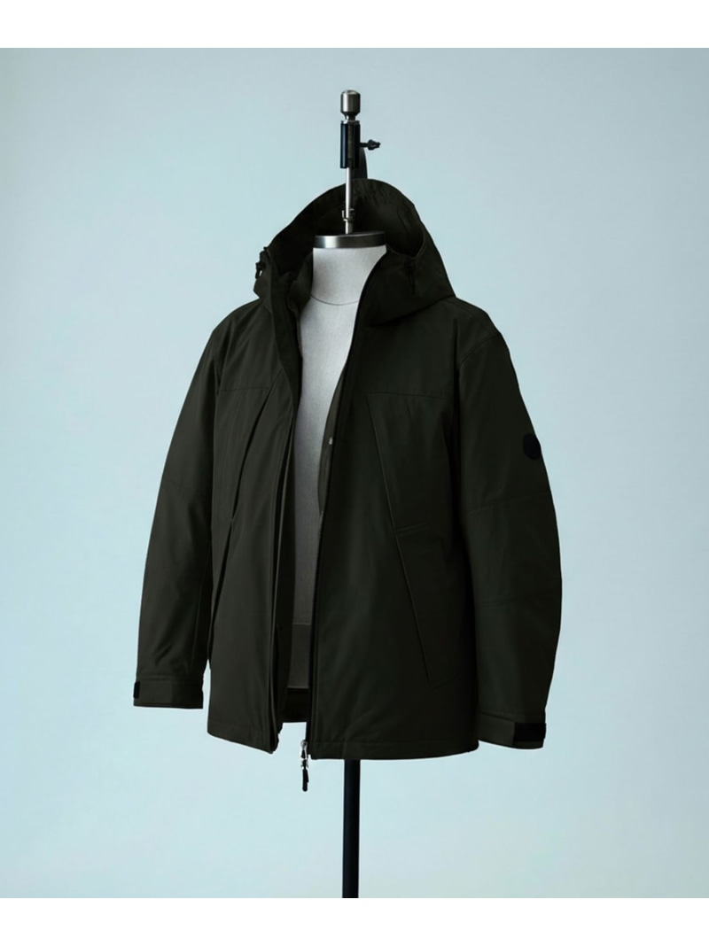 【SALE/20%OFF】J.PRESS 3シーズン着られる贅沢【3WAY SYSTEM / 撥水 / ストレッチ】マウンテンパーカー / ダウンライナーデタッチャブル ジェイプレス ジャケット・アウター ダウンジャケット・ダウンベスト ブラック グレー ベージュ【RBA_E】【送料無料】| Fashion Men