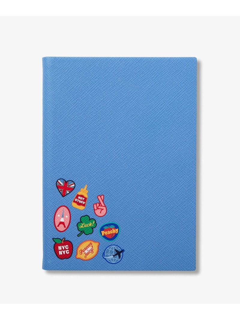 SMYTHSON Stickers Soho Notebook スマイソン 文房具 万覚え帳・おぼえ書き帳 青碧【貨物輸送無料】
