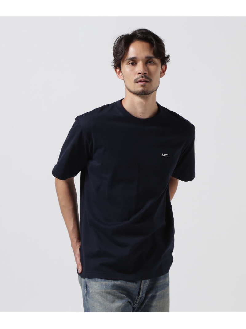 ROYAL FLASH DENHAM/デンハム/AMERICANA TEE ロイヤルフラッシュ トップス カットソー・Tシャツ ブラック ネイビー ホワイト【送料無料】｜ Fashion Men
