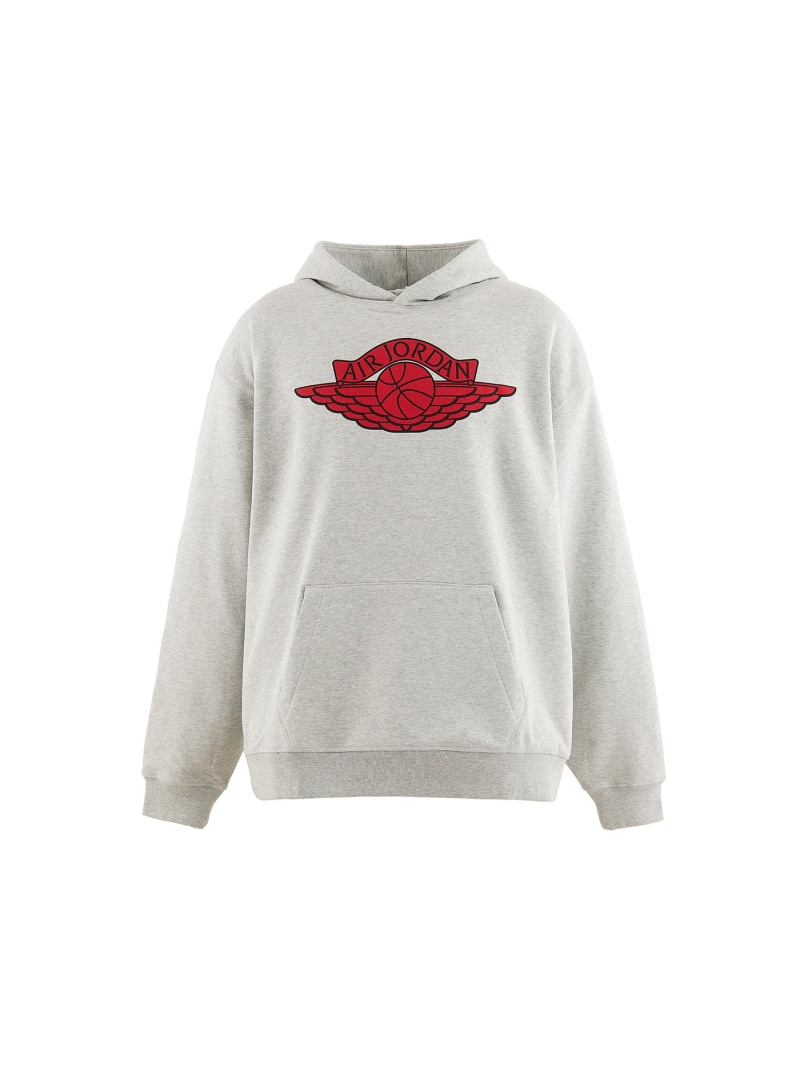 ROYAL FLASH SAINT MICHAEL×JORDAN BRAND/MJ SM FLC HOODIE/GRAY ロイヤル閃光電球 トップス パーカー・フーディー 薄墨色【貨物輸送無料】