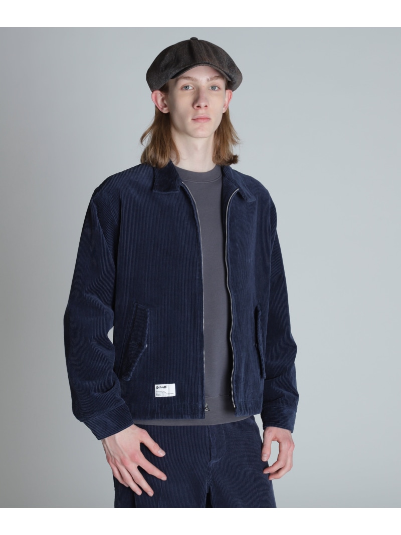 【SALE/30%OFF】Schott CORDUROY SWING TOP/コーデュロイ スウィングトップ ショット ジャケット・アウター ブルゾン・ジャンパー ブラック ネイビー【RBA_E】【送料無料】