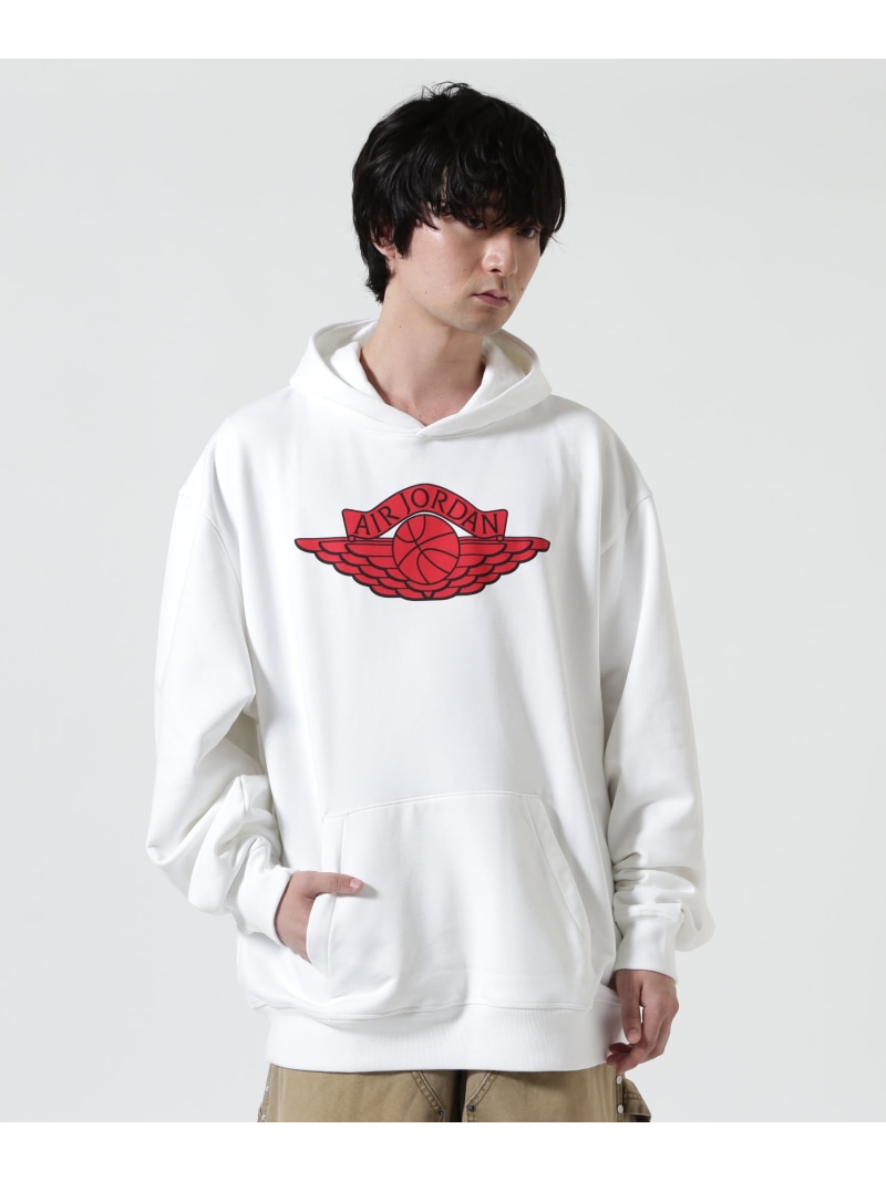 ROYAL FLASH SAINT MICHAEL×JORDAN BRAND/MJ SM FLC HOODIE/WHITE ロイヤル閃光電球 トップス パーカー・フーディー 白いこと【貨物輸送無料】