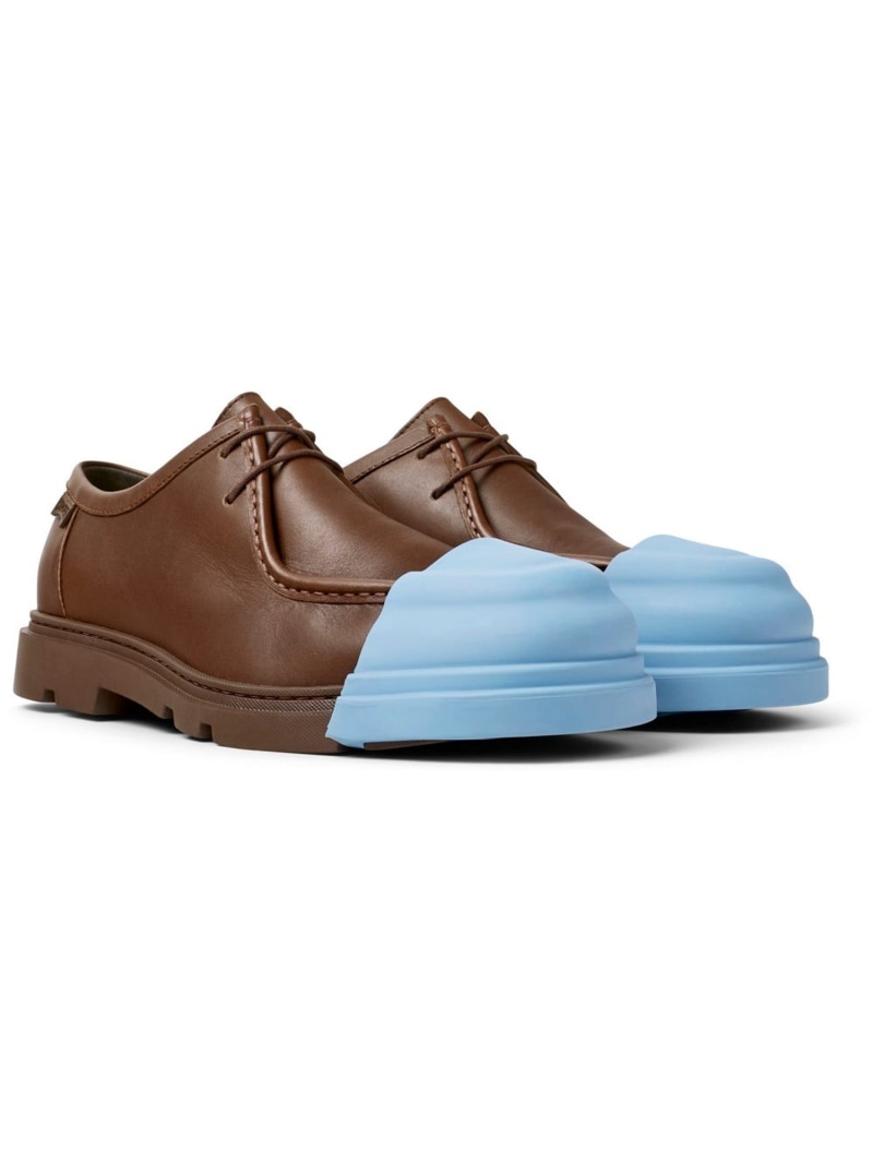 CAMPER [カンペール] JUNCTION / 心地よいシューズ カンペール シューズ・靴 モカシン・デッキシューズ 赤銅色【貨物輸送無料】