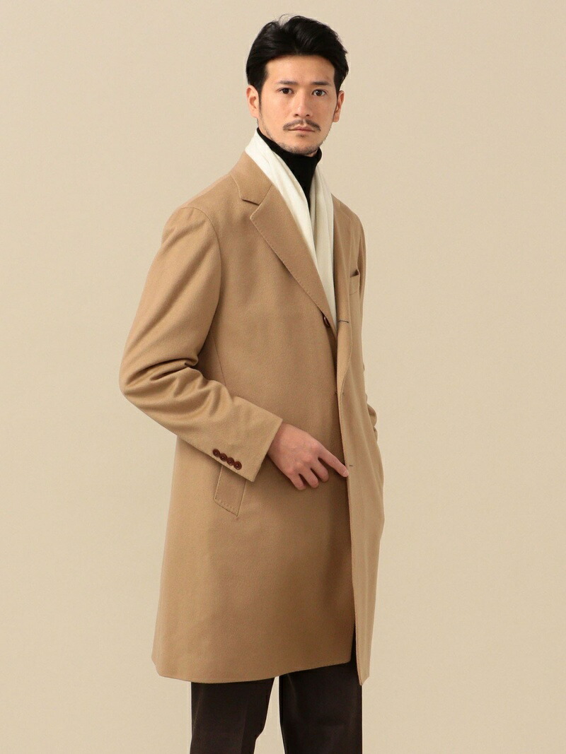 楽天市場 Sale 40 Off Ships Sd ウール カシミヤ ソリッド チェスターコート シップス コート ジャケット チェスターコート カーキ ネイビー Rba E 送料無料 Rakuten Fashion Men