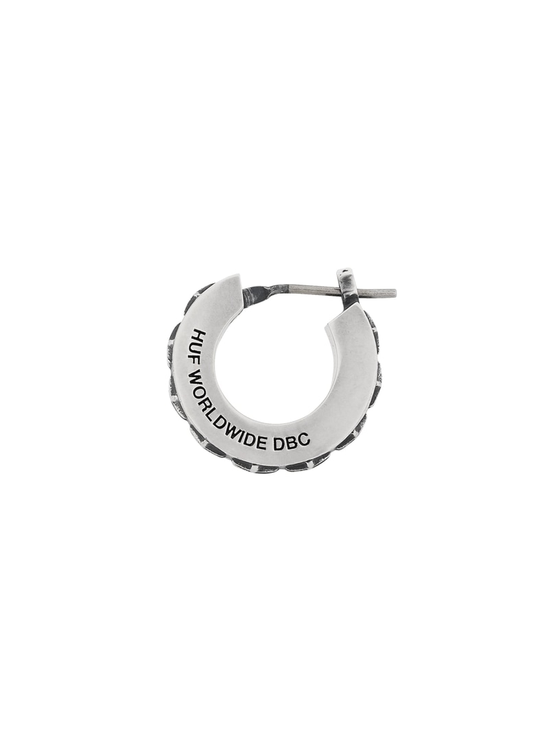 HUF シルバー ピアス PLANTLIFE HOOP PIERCE 楽天市場】PLANTLIFE HOOP PIERCE / HUF ハフ ピアス HUF ハフ