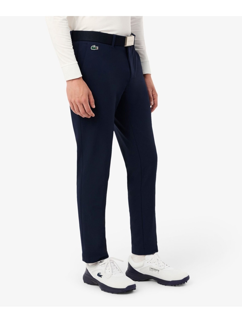 【SALE／30%OFF】LACOSTE 撥水スリムフィットゴルフパンツ ラコステ ズボン下 余分の物のズボン下 米国海軍【RBA_E】【貨物輸送無料】