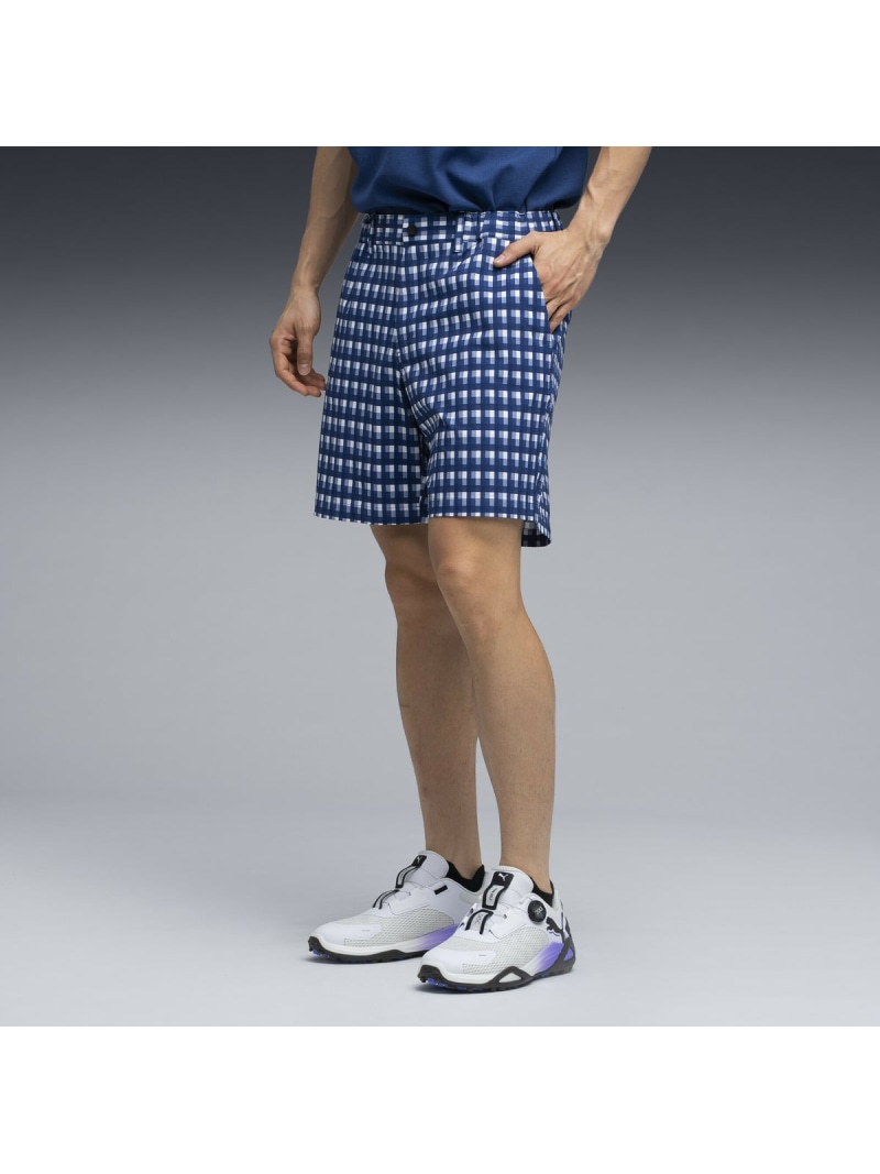 PUMA メンズ ゴルフ FOG グラフィック ショーツ GRAPHIC SHORTS プーマ パンツ その他のパンツ ブルー【送料無料】
