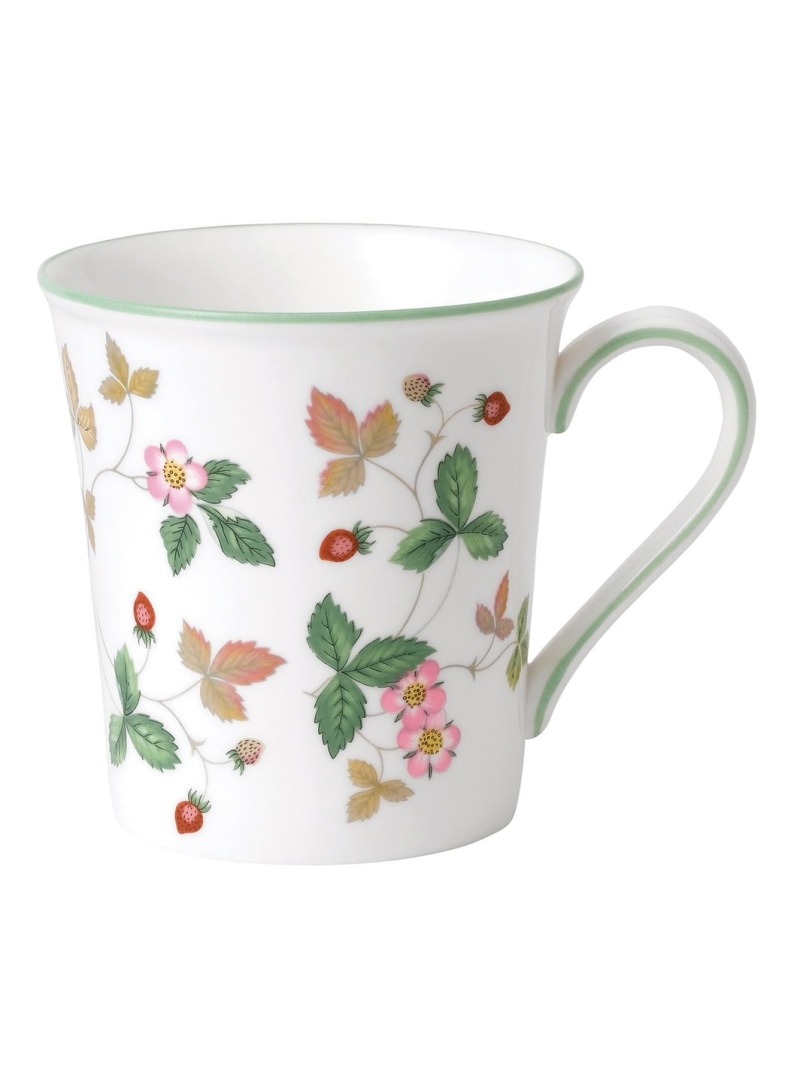 WEDGWOOD [公式] ウェッジウッド ワイルド ストロベリー カジュアル マグ グリーン ウェッジウッド 食器・調理器具・キッチン用品 グラス・マグカップ・タンブラー グリーン【送料無料】