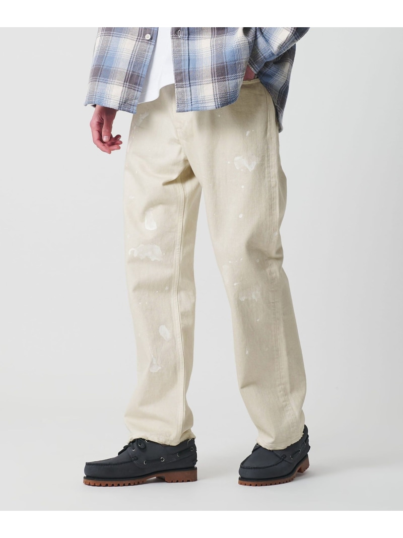 【SALE／40%OFF】California General Store ＜CGS.＞オーガニックコットン ダスティー ホワイト デニム パンツ ビューティー＆ユース　ユナイテッドアローズ パンツ ジーンズ・デニムパンツ ホワイト【RBA_E】【送料無料】｜ Fashion Men