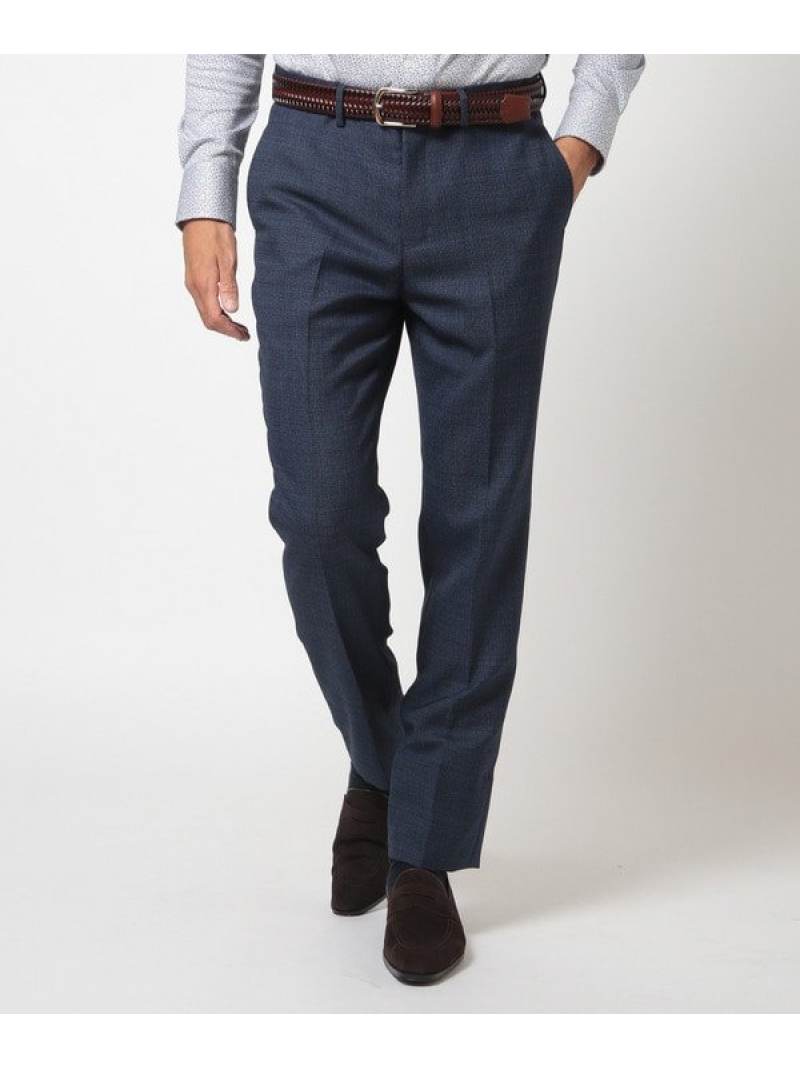 【SALE／50%OFF】MEN'S BIGI 【ACTIVE TAILOR】アソートストレッチパンツ＜セットアップ・スリーピース対応＞ メンズ ビギ パンツ スラックス・ドレスパンツ グレー ネイビー ホワイト レッド【RBA_E】【送料無料】