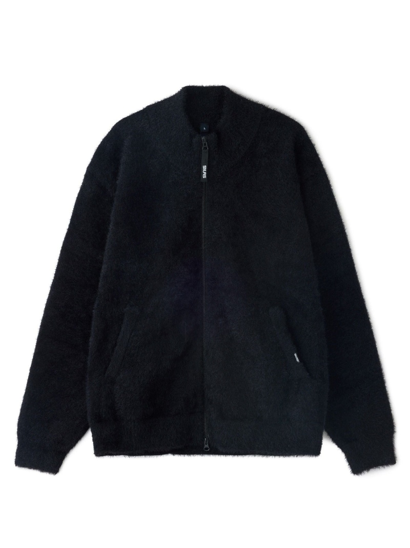 【SALE／40%OFF】SILAS SHAGGY DRIVERS KNIT JACKET サイラス トップス ニット グレー グリーン ブラック【RBA_E】【送料無料】