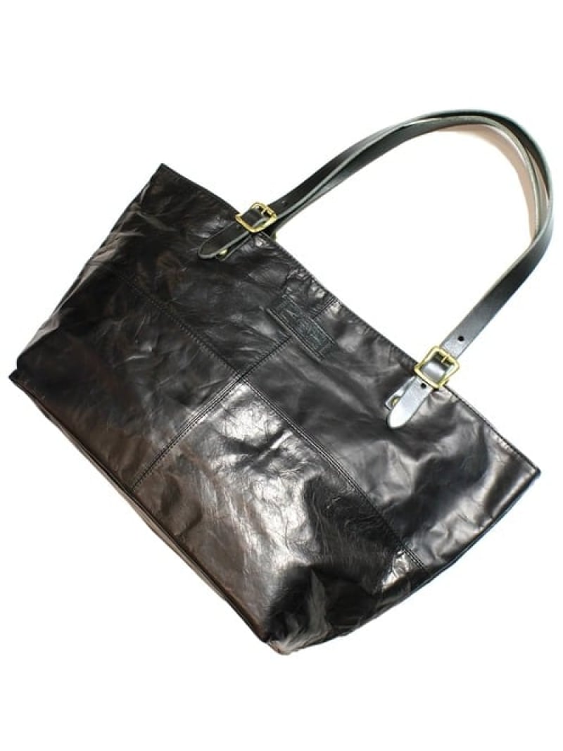 SELECT BRANDS Butler Verner Sails/バトラーバーナーセイルズ ポニープルアップビッグトート 手玉サクラ色 御徒面子 トートバッグ 黒いこと【貨物輸送無料】