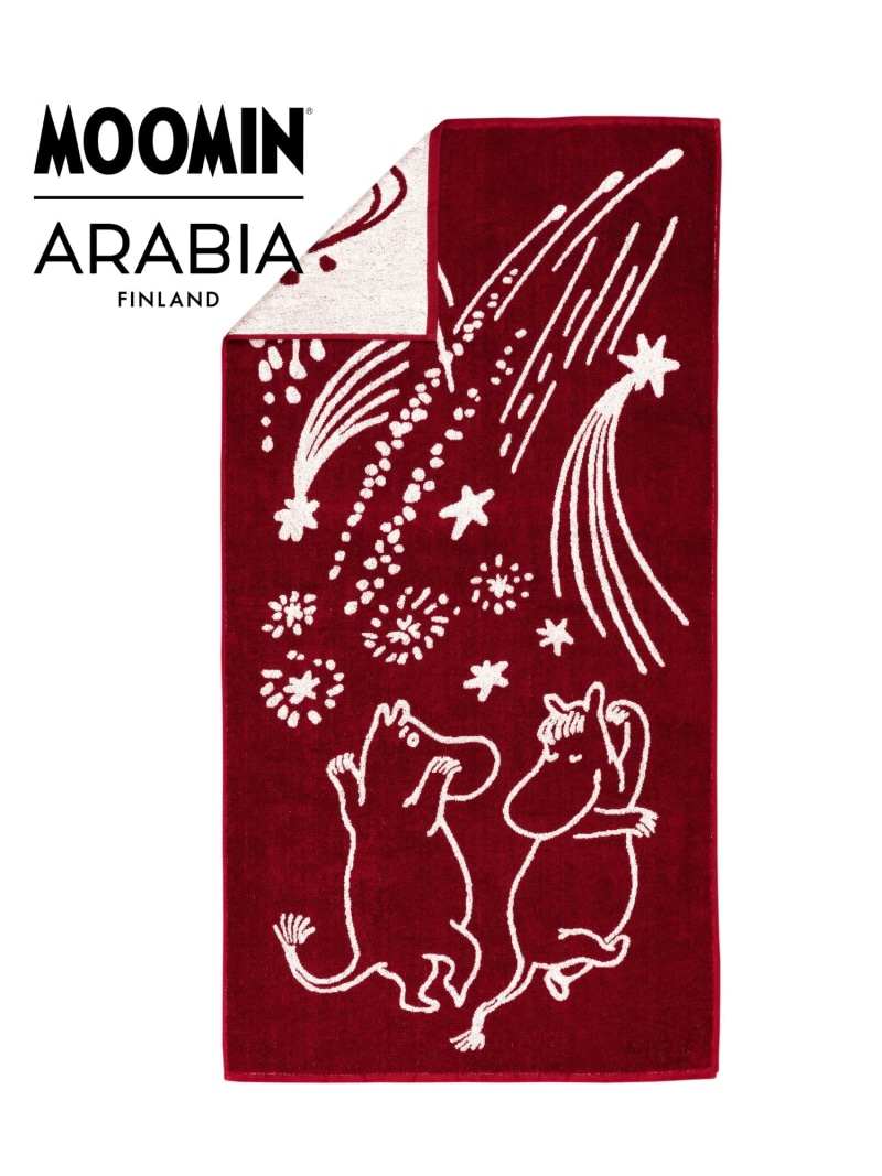 MOOMIN ARABIA [公式] ムーミンアラビア フェスティブ モーメント バスタオル ムーミンアラビア インテリア・生活雑貨 タオル【送料無料】