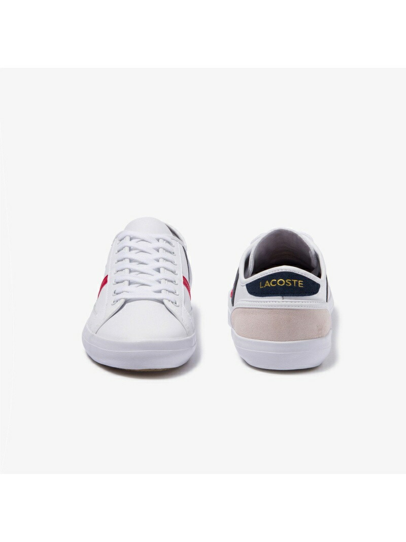 において ラコステ Lacoste カジュアルシューズ Sideline Tri 2 Cfa046m 407 ホワイト 白 通学 学生 レディース Victoria Surf Snow 支店 ローカット