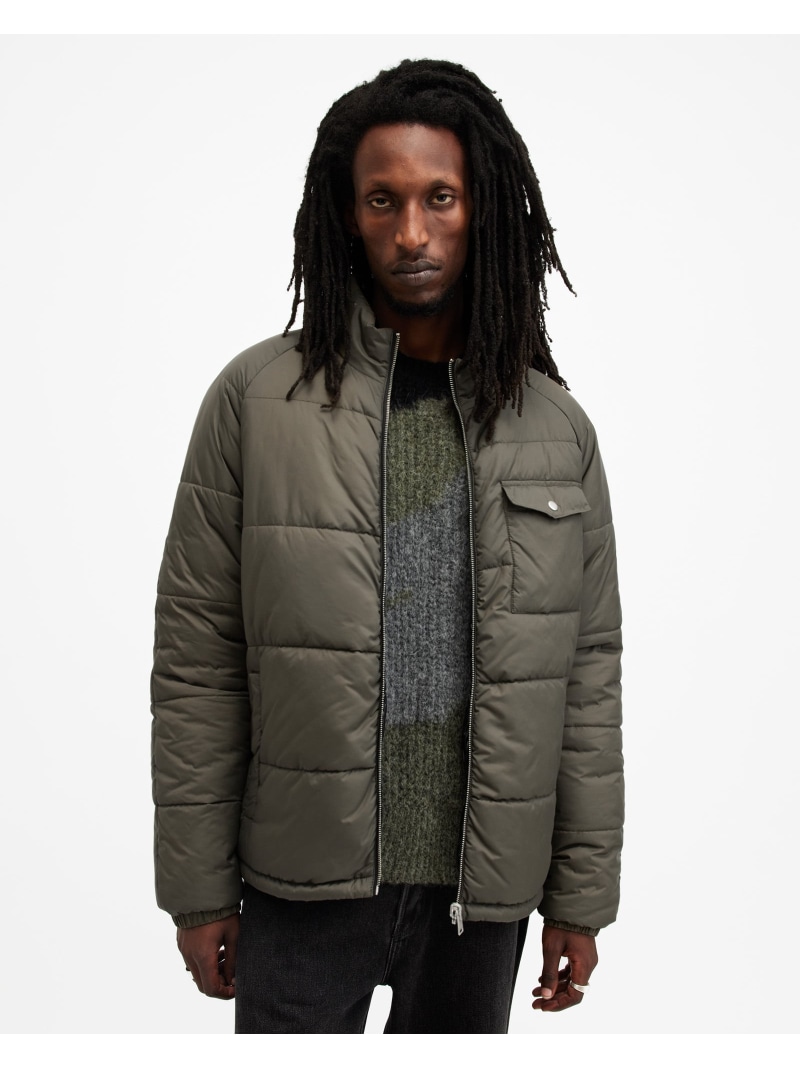 【SALE／40%OFF】ALLSAINTS (M)GRIFFIN REV JACKET オールセインツ ジャケット・アウター ダウンジャケット・ダウンベスト カーキグリーン【RBA_E】【送料無料】