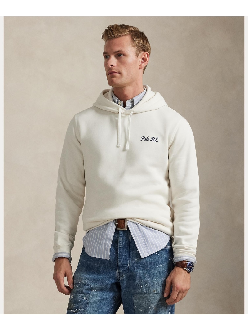 POLO RALPH LAUREN Polo ベア フリース フーディ ラルフローレン トップス パーカー・フーディー 白いこと【貨物輸送無料】