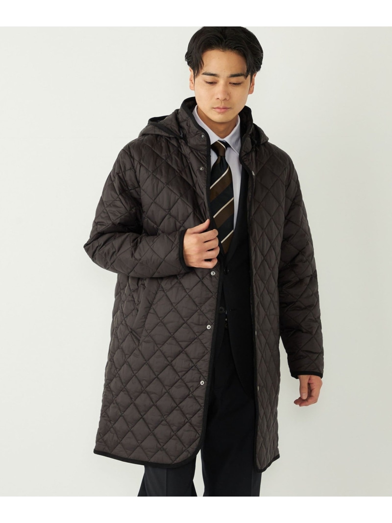 【SALE／30%OFF】SHIPS Colors SHIPS Colors:＜撥水・手洗い可能＞sorona(R) 中綿 キルティング フードコート シップス ジャケット・アウター その他のジャケット・アウター ブラック カーキグリーン【RBA_E】【送料無料】