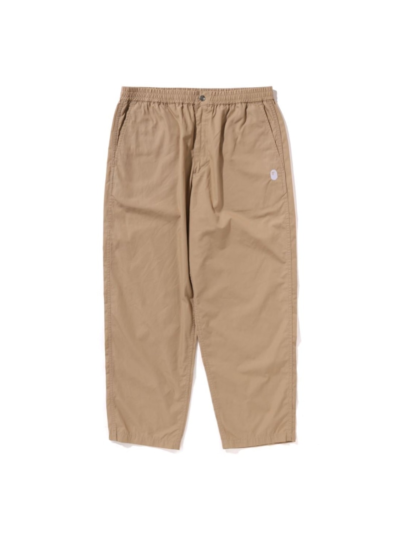 A BATHING APE ONE POINT EASY PANTS ア ベイシング エイプ パンツ その他のパンツ ベージュ ブラック ネイビー グレー【送料無料】