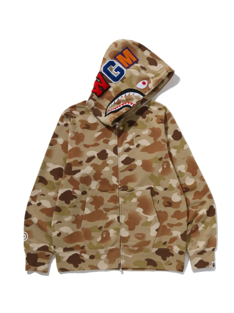 楽天市場】A BATHING APE(エイプ)COLOR CAMO SEPARATE SHARK FULL ZIP