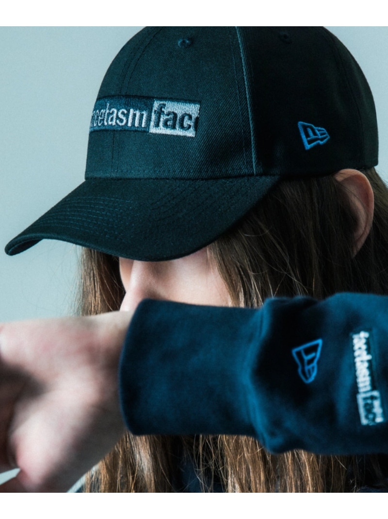 ROYAL FLASH FACETASM/ファセッタズム/FACETASM×NEW ERA LOGO CAP ロイヤルフラッシュ 帽子 その他の帽子 ブラック【送料無料】