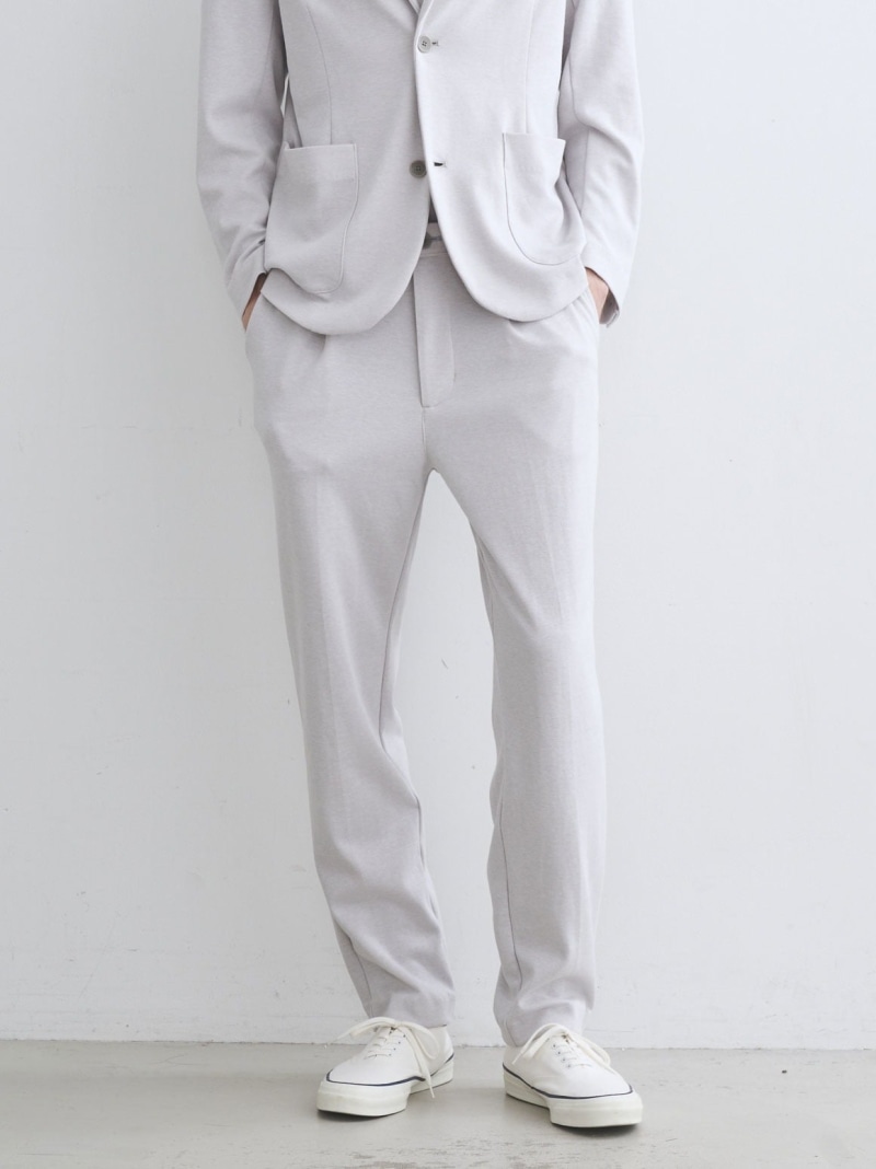 three dots Men's fuse double faced pants スリードッツ パンツ その他のパンツ ベージュ グレー【送料無料】