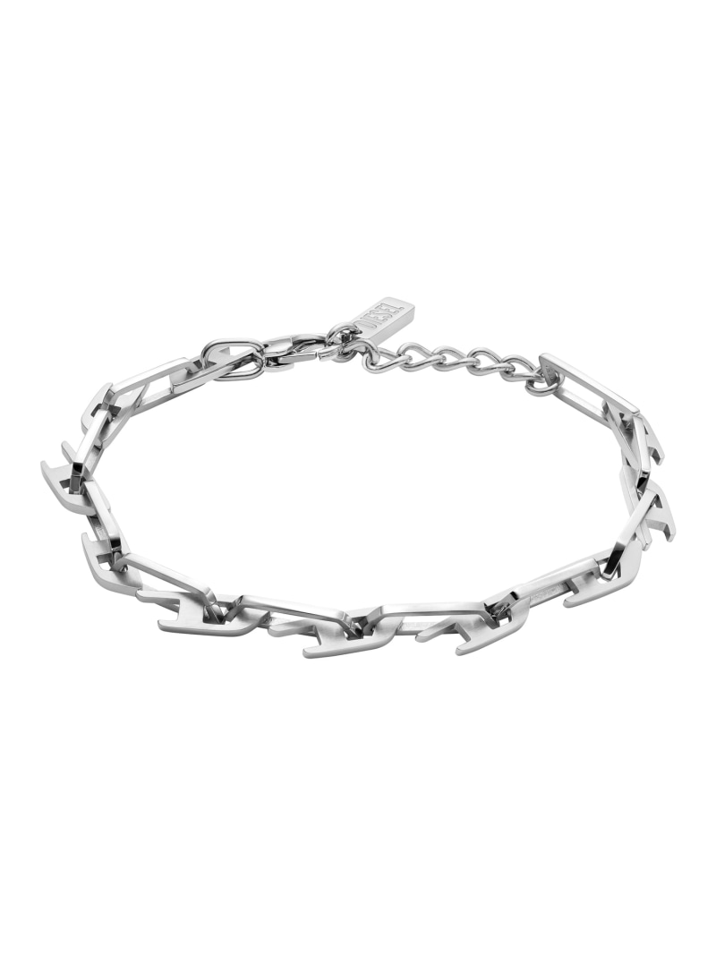 【SALE／10%OFF】DIESEL ディーゼル アクセサリー メンズ ブレスレット シルバー DX1536040 ウォッチステーションインターナショナル アクセサリー・腕時計 ブレスレット・バングル シルバー【RBA_E】【送料無料】
