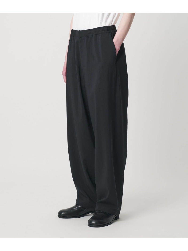 【SALE／30%OFF】monkey time BEAUTY&YOUTH UNITED ARROWS RENU TROシリーズ イージー パンツ -セットアップ対応- ビューティー＆ユース　ユナイテッドアローズ パンツ その他のパンツ グレー ブラック【RBA_E】【送料無料】｜ Fashion Men