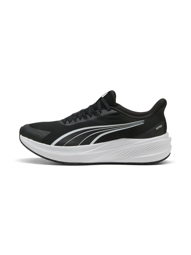 PUMA ユニセックス ダッシャー ライト イーズイン ランニングシューズ Dasher Lite SlipTech プーマ シューズ・靴 スニーカー ブラック【送料無料】