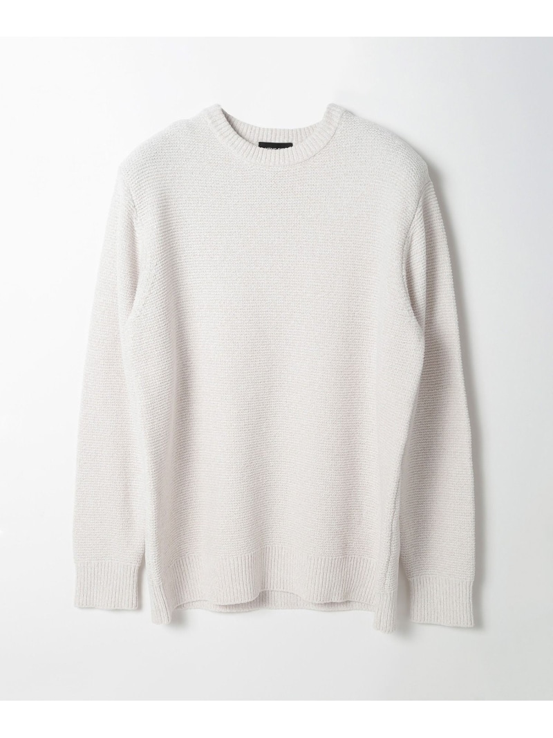 【SALE／20%OFF】MEN'S BIGI 7G撚糸モールガータークルーネックニット メンズ ビギ トップス ニット ワインレッド ブルー ブラック ホワイト【RBA_E】【送料無料】｜ Fashion Men 11,669円