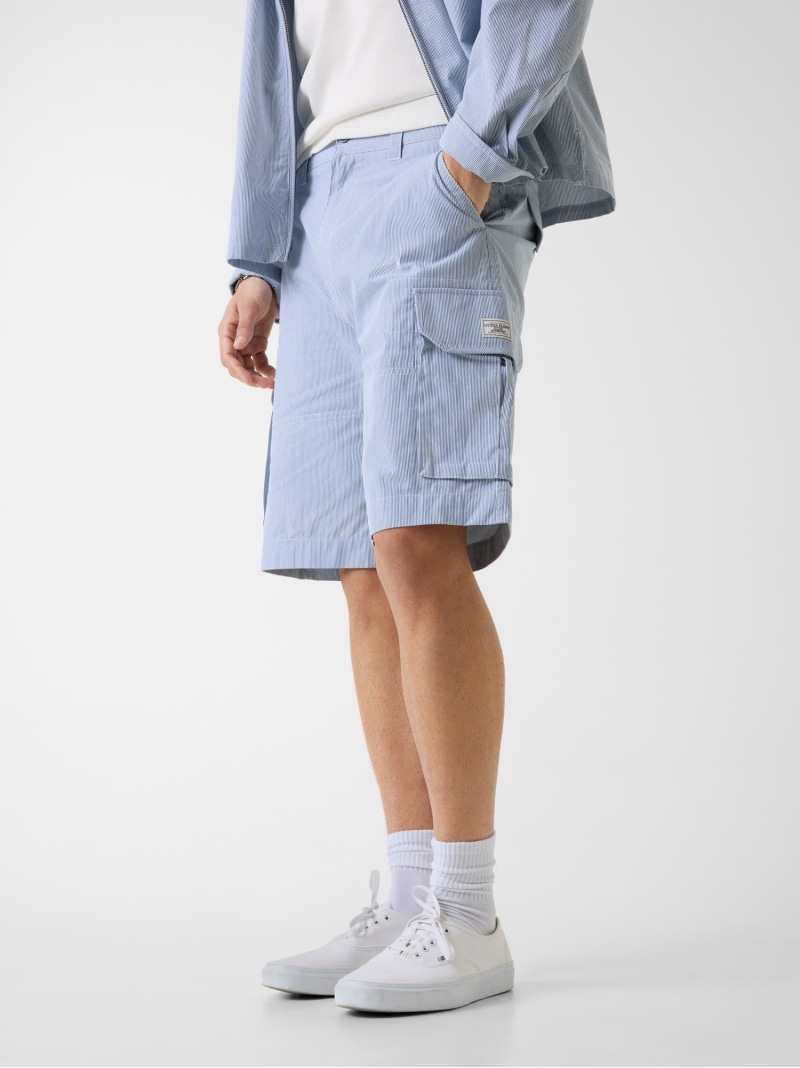 GUESS JEANS GUESS JEANS/(M)Cargo Pockets Short ゲス パンツ その他のパンツ ブルー【送料無料】