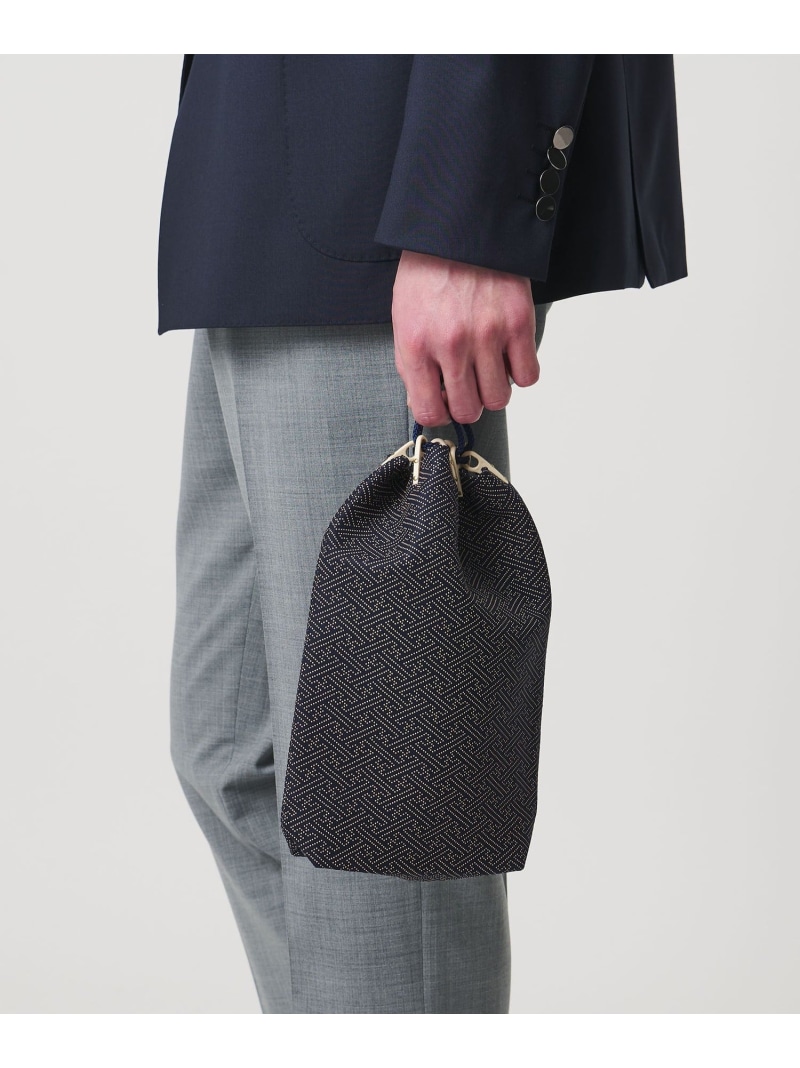 UNITED ARROWS <印傳屋上原勇七>合切袋M/紗綾形 ユナイテッドアローズ バッグ その他のバッグ【送料無料】