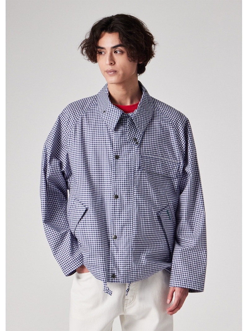 Paul Smith Paul Smith Loves Barbour \"Transport\"" プルオーバー上衣 極点・スミス ジャケット・アウター 余分の物のジャケット・アウター 緑であること 青み【貨物輸送無料】"