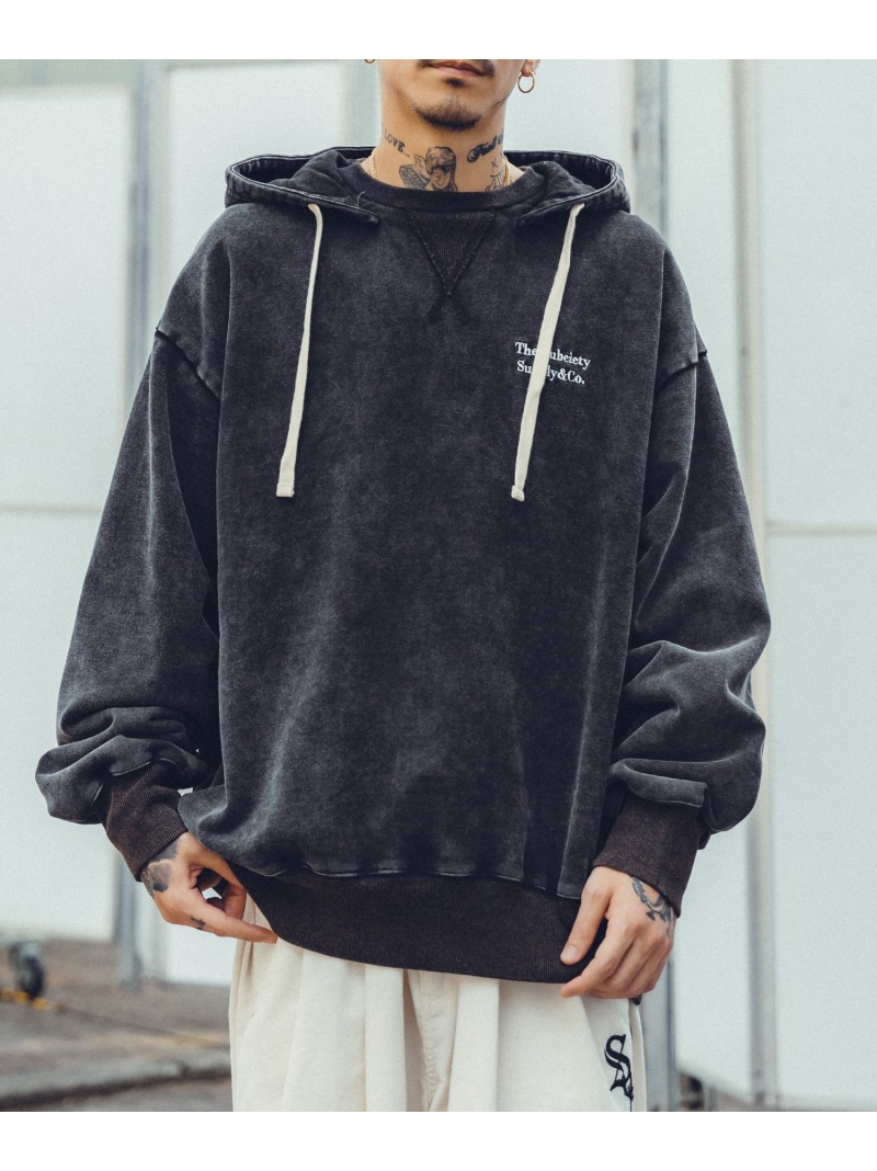 【SALE／45%OFF】Subciety retrofitting PARKA サブサエティ トップス パーカー・フーディー 黒いこと 米国海軍 薄墨色【RBA_E】【貨物輸送無料】